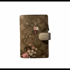 Floral Coach Wallet
